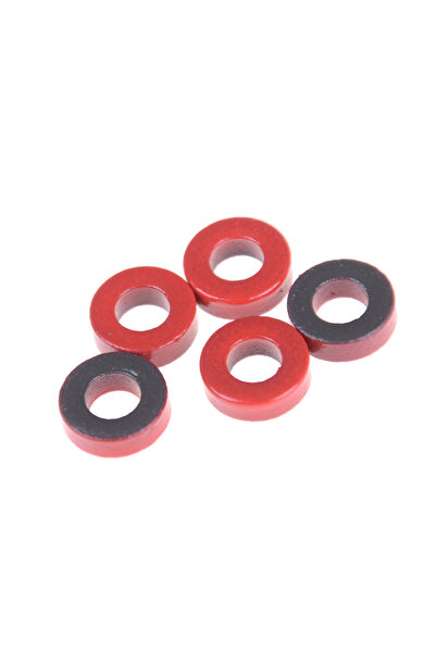 Choice 5pc T37-2 Hot 5pc T37-6 T37-2 T50-2 Iron Powder Cores 9.5*5.2*3.3mm AL...