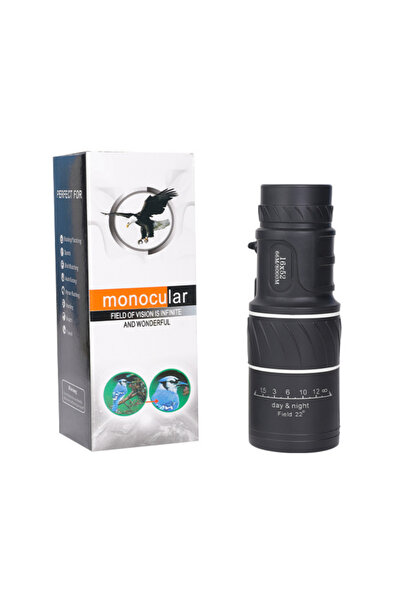 Choice تلسكوب أحادي العدسة عالي الوضوح 16x52 مع عدسة خضراء، مناسب للاستخدام ا...