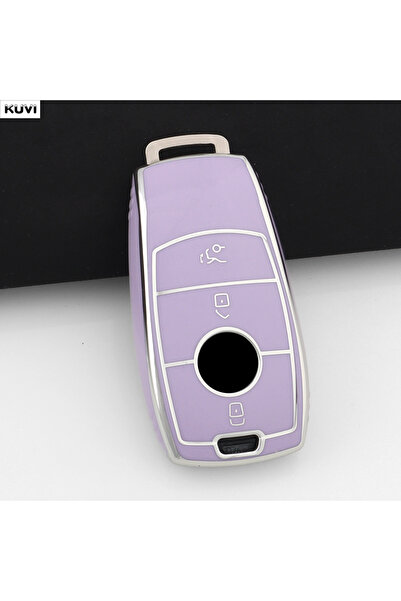 Choice Black Soft TPU Style Car Remote Key Case Cover For Mercedes Benz A C E...