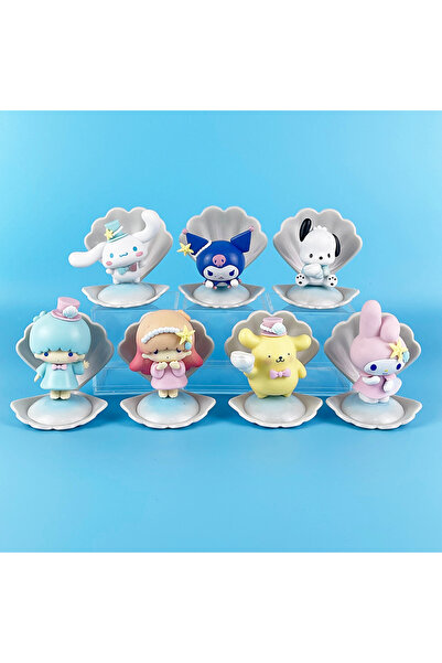 Choice 7 قطع من مجسمات شخصيات أنمي سانريو كورومي، قطعة واحدة عشوائية من سلسلة...