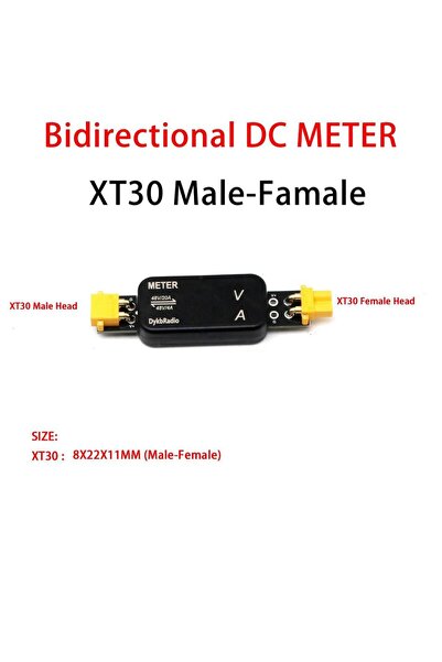 choice2 XT30 ذكر أنثى 20 أمبير USB XT60 XT30 فولتميتر أمبير ثنائي الاتجاه تيا...