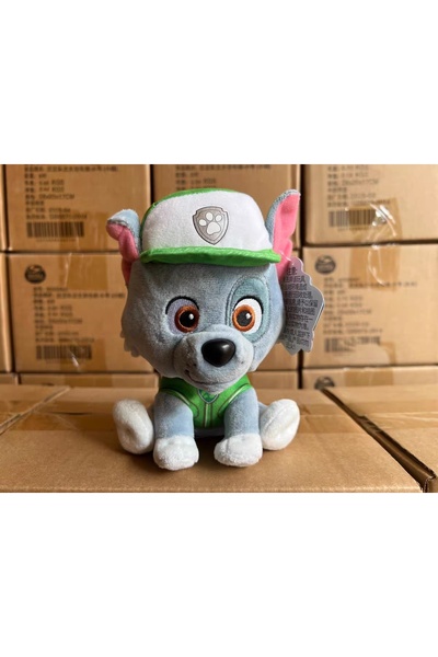 PAW PATROL 6058442-rocky لعبة قطيفة أصلية 100% تشيس سكاي مارشال تراكر إيفرست ...