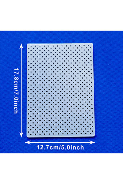 Choice XY-C178-31 Dot array decorative floral background template, embossed c...