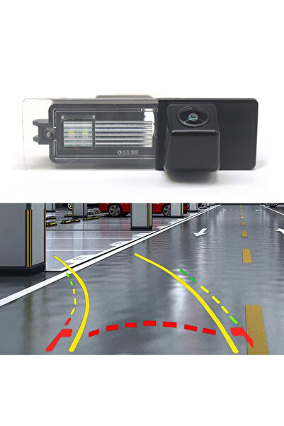 Choice1 كاميرا رؤية خلفية للسيارة بزاوية 170 درجة ومسار ديناميكي بجهد 12 فولت...