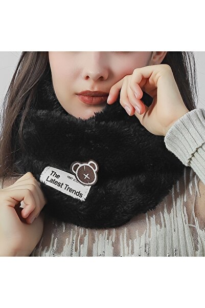 Choice Black Sports Scarf Knitted Neck Warmer Fashion Soft Women Men Face Cov...