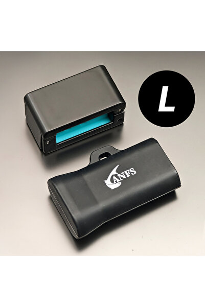 Choice حامل صنارة صيد من السيليكون FCP-838Da-Hei ANFS، قطعتان، مشبك لحماية صن...