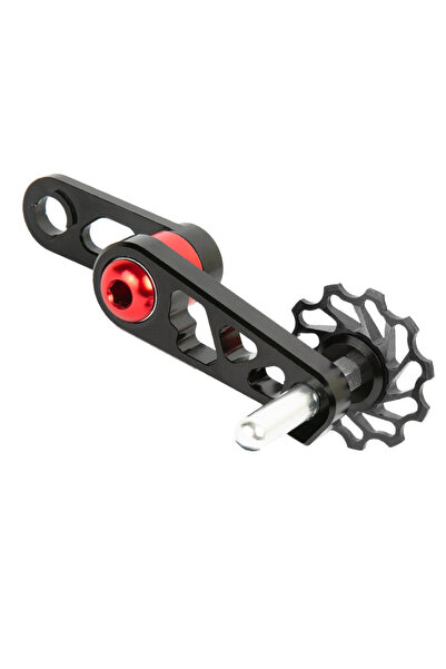 Choice black For Single Speed flywheel Tensioner Bike Chain aluminum alloy Gu...