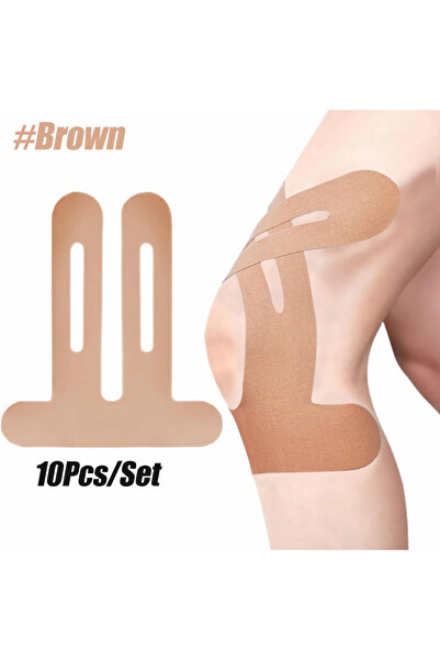 Choice A0399-Brown-10pcs 10PCS Kinesiology Tape for Support Relief Athletic T...