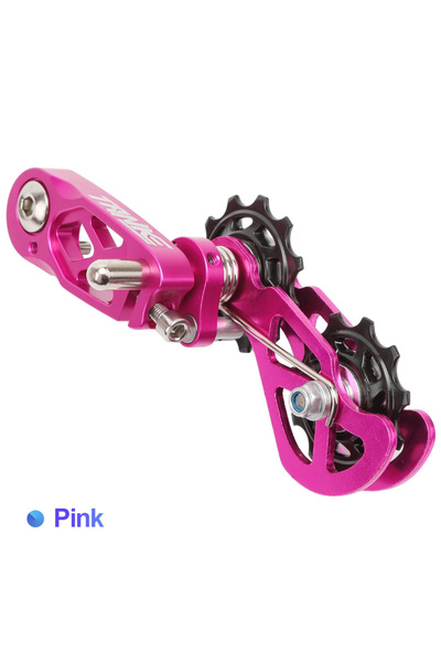 Choice Pink TANKE MTB Dirt Jump Single Speed Mountain Bike Chain Tensioner XC...