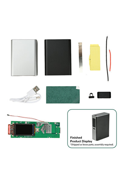 Choice طقم وحدة شحن سريع بقدرة 22.5 واط، شاشة عرض رقمية ملونة TFT مقاس 0.96 ب...