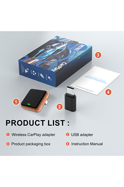 Choice محول كاربلاي لاسلكي جديد 2 في 1 من أندرويد أوتو (2026) - محول كاربلاي ...