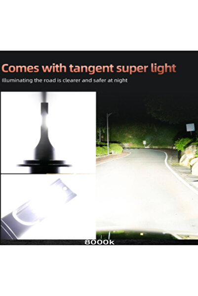 Choice26 H7 P1 8000K 2Pcs LED Car Headlight H4 H7 H1 LED H11 H8 H9 H27 881 Bl...
