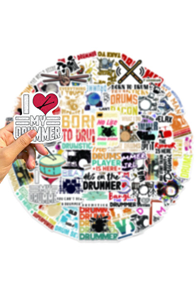 Choice UU107 50 قطعة ملصقات قصاصات فنية لموسيقيي الروك، يمكنك صنعها بنفسك، لت...