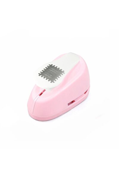Choice 1 Pink One-piece stamp embossing tool, stamp journal hole punch, creat...