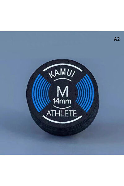 Choice رأس عصا بلياردو من الجلد عالي الجودة، مقاس 14 مم، قطعة واحدة، مقاس صغي...