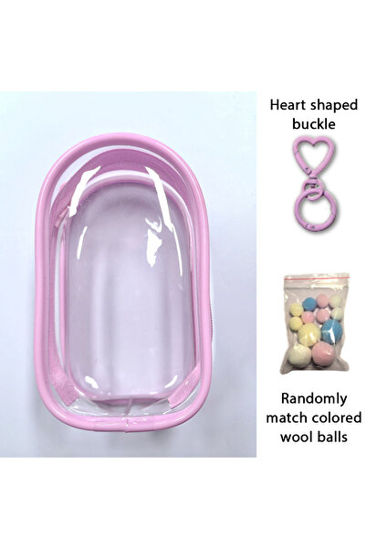 Choice B03 لدمية ميني لابوبو دبوس الحب، حافظة حماية شفافة ملونة، ملحقات دمية ...