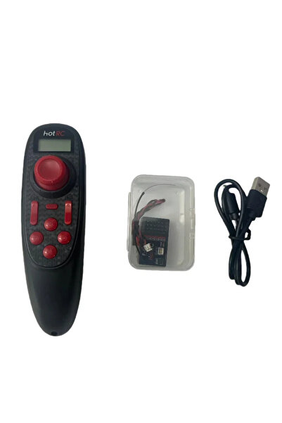 Choice جهاز إرسال لاسلكي DS650 وF-06A HOTRC DS650 ذو 6 قنوات بتردد 2.4 جيجا ه...