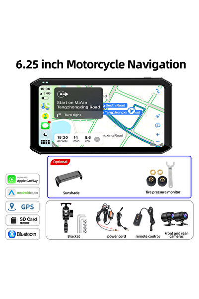 Choice مسجل فيديو رقمي (DVR) بسعة 128 جيجابايت، مزود بنظام مراقبة ضغط الإطارا...