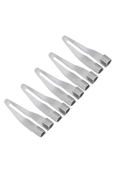 Choice مكواة لحام فضية اللون، 5 قطع، 3/10 قطع، رأس أملس قابل للتعديل، تصميم ب...