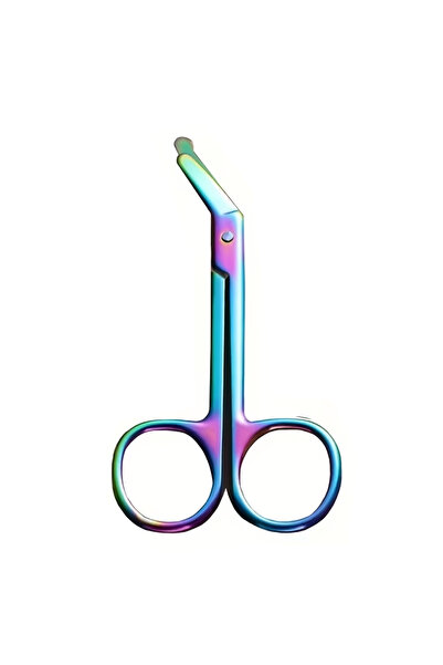 Choice 11CM Small Durable All-Steel Gauze Bandage Scissors Safety -Tip Plaste...