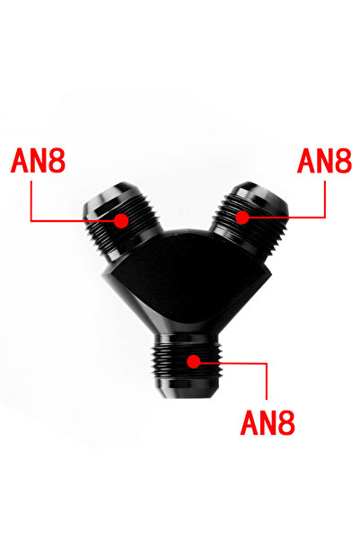 Choice4 AN8-AN8-AN8 Universal AN6 AN8 AN10 AN12 Aluminum Y Block Adapter Fitt...