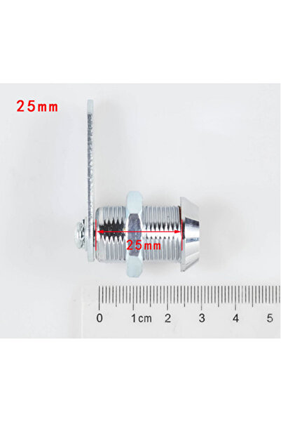 Choice 25mm 16/20/25/30mm Security Lock Metal Cylinder Cabinet Locker Drawer ...