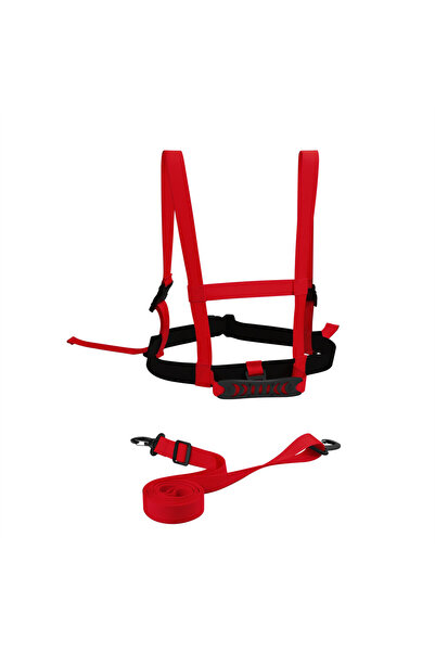 Choice حزام صدر وظهر جديد أحمر اللون للتدريب على التزلج في الهواء الطلق للأطف...