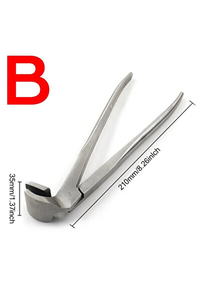 Choice كماشة ثني واحدة لتعديل حواف الجلد وتشكيلها، تُستخدم في صناعة حقائب الي...