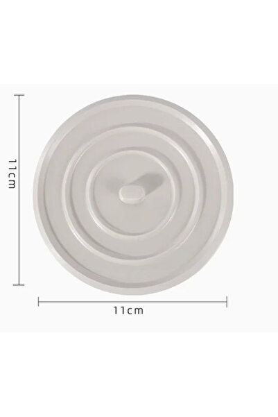 Choice غطاء حوض أبيض مانع للتسرب، سدادة تصريف دائرية من السيليكون، مانع للروا...