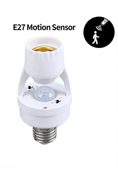 Choice e27 E27 LED Bulb Motion Sensor Switch Lamp Holder PIR Smart Light Swit...