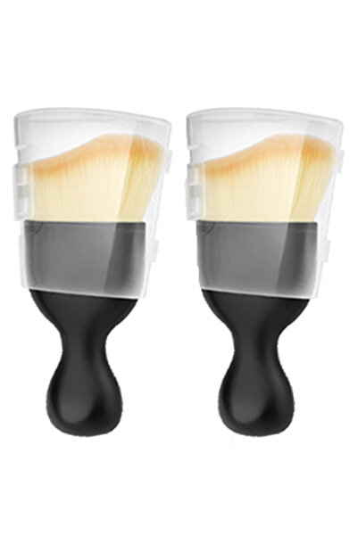 Choice1 فرشاة تنظيف ناعمة لفتحات تهوية السيارة مع غطاء، A0416-2PC، لتنظيف الش...