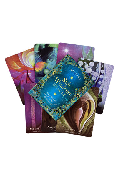 Choice مجموعة أوراق أوراكل الحكمة الصوفية TS94، إصدار الرؤية الإنجليزية، لعبة...