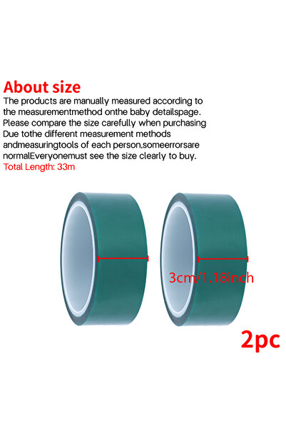 Choice4 شريط راتنجي 30 مم × 33 م × قطعتين لتشكيل راتنج الإيبوكسي، شريط راتنجي...