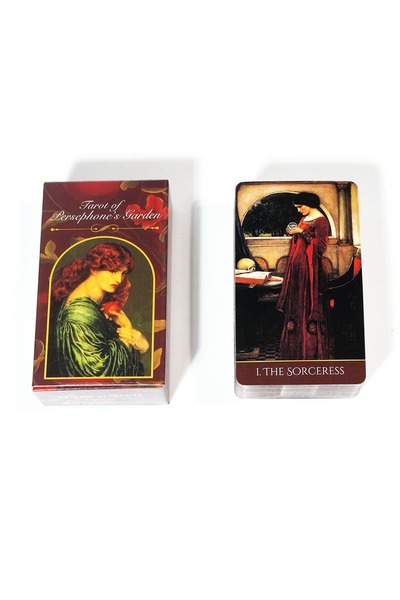 Choice 10.3*6 Cm Tarot of Persephone's Garden A Fine Art Tarot Deck Dedicated...