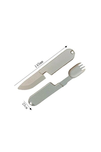 Choice طقم أدوات تخييم متكامل: شوكة وملعقة من الفولاذ المقاوم للصدأ، مثالية ل...