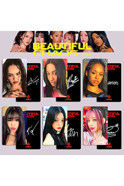 Choice مجموعة بطاقات صور ألبوم كاتساي الجديد "الفوضى الجميلة" (6 قطع) - بطاقا...