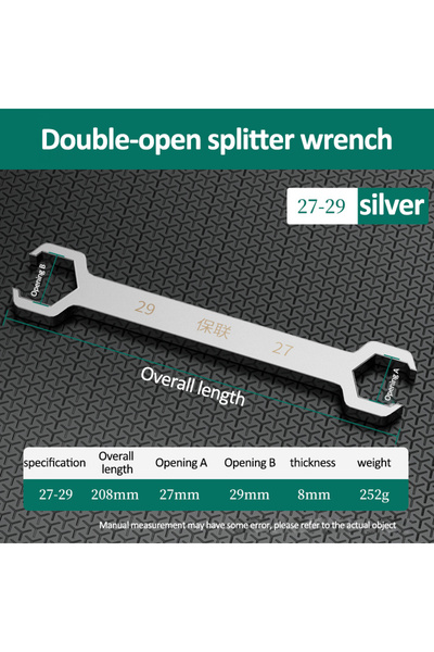 Choice1 silver 27-29 mm Underfloor Heating Water Distributor Wrench Practical...