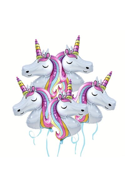 Choice Other Set-1 1Set Rainbow Unicorn Theme Foil Balloons Birthday Party De...