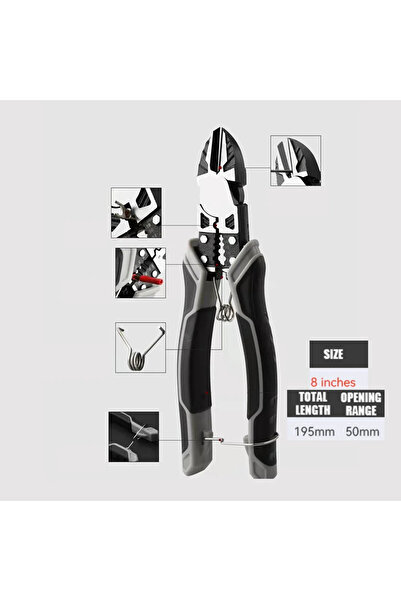 Choice Diagonal pliers 8 M Universal Multifunctional Pliers Set - Diagonal & ...