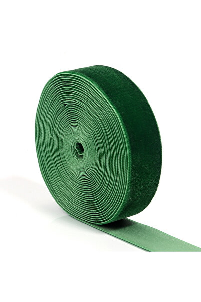 Choice cm 2.5cm x 5yards 5-10yards/roll Chrismas Green Velvet Ribbons Single ...
