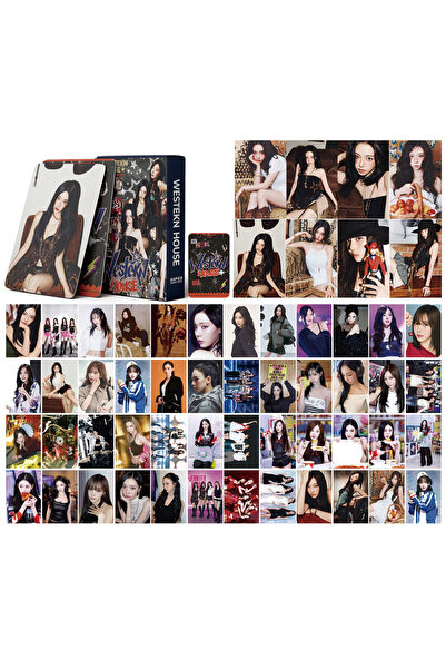 Choice أسود ٥٥ قطعة Kpop KARINA WINTER NINGING GISELLE صور داعمة محيطة ٢٠٢٦ أ...