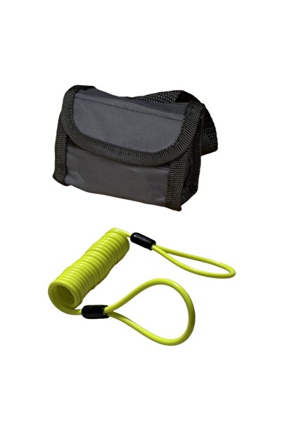 Choice حقيبة أكسفورد أخرى خضراء اللون مزودة بقفل إنذار للدراجات النارية، مناس...