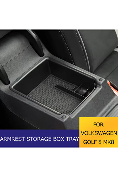 Choice صندوق تخزين مسند الذراع من كار سنترال كول لسيارة فولكس فاجن جولف 8 مود...