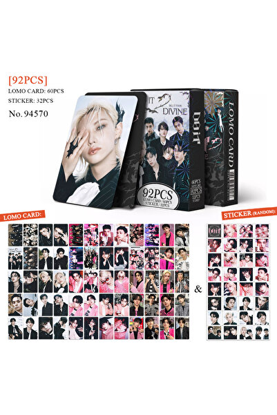 Choice D 92SK1 92 قطعة ألبوم جديد DO IT FORCE HOP بطاقات صور ملصقات بطاقات صو...