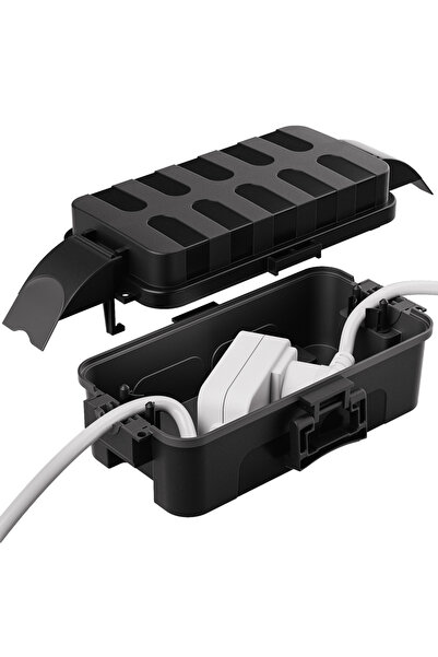Choice5 21.5x12x6.5cm Black Small Outdoor Electrical Box, Available in 10 Col...