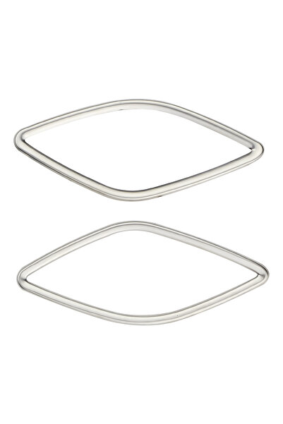 Choice ملصقات فضية للقيادة على اليسار لسيارة أودي A3 8V موديلات 2013-2019، غط...