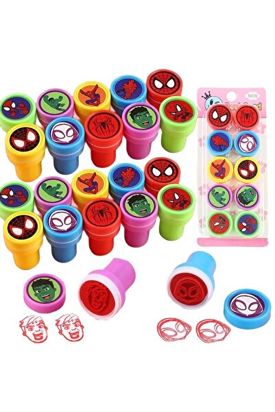 Choice ١٠ طوابع سبايدرمان لتزيين حفلات أعياد الميلاد، طابع سبايدي وأصدقائه ال...