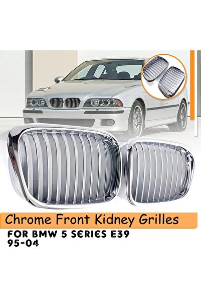 Choice شبكة أمامية كرومية بالكامل لسيارة BMW الفئة الخامسة E39 525 528 سيدان ...