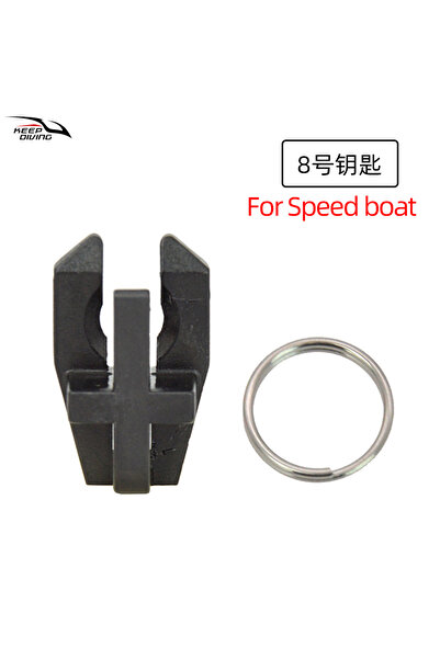 Choice مفتاح إيقاف المحرك رقم 8، قطعة واحدة، مع حلقة مفاتيح، مناسب لمحركات يا...