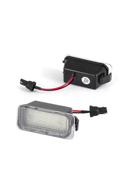 Choice WHITE 2PCS LED License Plate Lights For Ford C-Max Edge Transit Connec...